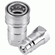 Coupleur Mâle - Acier - FG - 40 , 1-1/2” , 1-1/2” BSP FEMALE , 73 , 44 , 60