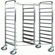 Fimar KBS Chariot de débarrassage 740 pour 20 plateaux GN 1/1 sans paroi latérale - 70970020