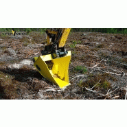 Godet polyvalent pour la plantation forestière - vipermetal