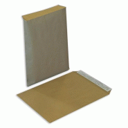 GPV Boîte de 250 pochettes Everyday kraft brun 260x330/24, 90 g/m², adhésives avec bande - 3250650500338
