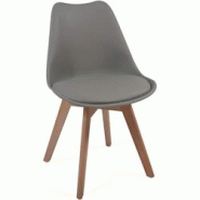 Helloshop26 - Lot de 4 chaises de salle à manger scandinaves assise rembourré pieds en bois hêtre rétro chaise pour salon chambre 01_0000717 - 300 Helloshop26 - Lot de 4 chaises de salle à manger scandinaves assise rembourré pieds en bois hêtre rétro chaise pour salon chambre 01_0000717 - 300