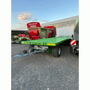 Joskin WAGO WTP 10000T21 'P' – Plateau de transport traîné - 10m de long - 2026 - Neuf