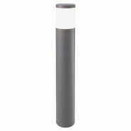 ROSSINI ILLUMINAZIONE Borne Lampadaire Série James Gris - Borne d'Extérieur en Polycarbonate IP54 Raccordement E27 pour Ampoule LED 15W - Groupe Ros