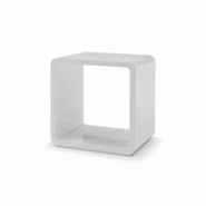 SalesFever Élément d'étagère | MDF | L 45 x P 35 x H 45 cm | Blanc - blanc Bois manufacturé 396919 SalesFever Élément d'étagère | MDF | L 45 x P 35 x H 45 cm | Blanc - blanc Bois manufacturé 396919