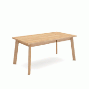 SKRAUT HOME Table à manger, 170, Pour 8 personnes, Pieds en bois, Chêne - beige Bois manufacturé 394_10