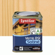 Vernis bois extérieur SYNTILOR incolore satiné 0.25 l