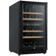 VINOBOX- cave à vin, cave à vin 40 2T noir - noir acier V40GC2TN VINOBOX- cave à vin, cave à vin 40 2T noir - noir acier V40GC2TN