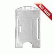 Porte-badges 145-5710-1 - Lot de 100 - Polypropylène rigide - 86x54 mm Porte-badges 145-5710-1 - Lot de 100 - Polypropylène rigide - 86x54 mm