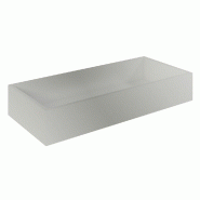 Bac en bois Cage gris alu 86x39,5x15cm