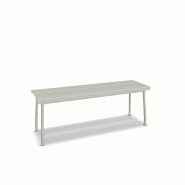 Banc d'extérieur FLANER - blanc perle