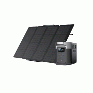 EcoFlow DELTA Max 1600 Générateur solaire (PV160W) - EcoFlow DELTA Max 1600 + 1 * Panneau solaire 160W