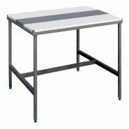 ITALCONCEPT L2G Table Decoupe Mixte Face A Face, Chassis Inox 304, 850 x 1800 x 1200mm - 3616350046628