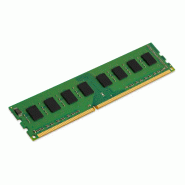 Kingston Technology ValueRAM module de mémoire 8 Go 1 x 8 Go DDR3 1600 MT/s