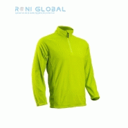 Pull de travail micro-polaire léger - Anti-boulochage en polyester - Myoga Coverguard - Col camionneur zippé_0