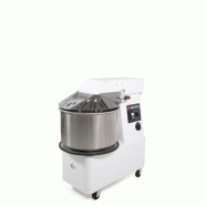 Pétrin à spirale Sammic AME-30 à 2 vitesses avec tête relevable, cuve amovible de 32 litres et capacité de 15 kg, 400V | Sammic - inox 5501235