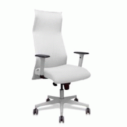 Fauteuil de direction ergonomique Piqueras y Crespo Albacete - malla blanc, bras et base blancs, roues parquet 65mm - multi-matériau 13SM10B10B354BR65G Fauteuil de direction ergonomique Piqueras y Crespo Albacete - malla blanc, bras et base blancs, roues parquet 65mm - multi-matériau 13SM10B10B354BR65G