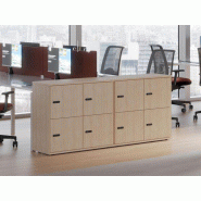Ensemble de 8 casiers pour espace de bureau professionnels Ensemble de 8 casiers pour espace de bureau professionnels