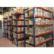 Rayonnage mi lourd pour le stockage manuel de marchandises de taille et de poids moyens Rayonnage mi lourd pour le stockage manuel de marchandises de taille et de poids moyens