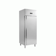 Romux® Armoire Réfrigérée Négative Boulanger 1 Porte 74cm avec Refroidissement Froid Ventilé en Acier Inox avec Capacité de 740 L - 3 Étagère