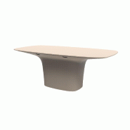 Table design in & out UFO - crème