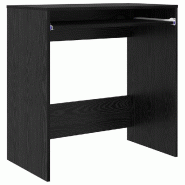 VidaXL Bureau Chêne noir 77,5 x 43 x 79 cm Bois d'ingénierie Modèle Horizon Marine Plus - 869515