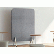 Cloison acoustique de séparation sur roulettes Muro Cadeinor - Hauteur 150/180 cm - Largeur 100/120 cm - Panneau en mélaminé Cloison acoustique de séparation sur roulettes Muro Cadeinor - Hauteur 150/180 cm - Largeur 100/120 cm - Panneau en mélaminé