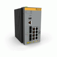 Allied Telesis AT-IE340-12GP-80 Géré L3 Gigabit Ethernet (10/100/1000) Connexion Ethernet, supportant l'alimentation via ce port (PoE) Gris_0