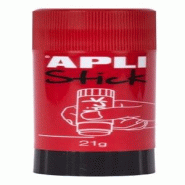 Apli Lot de 12 Bâton de colle blanche, 21 g - 8410782121466