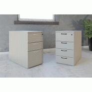 Caisson de bureau hauteur 72cm - 3-tiroirs-dont-1-a-dossier-suspendu Caisson de bureau hauteur 72cm - 3-tiroirs-dont-1-a-dossier-suspendu