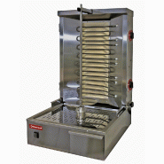 Diamond - Gyros grill électrique 35 kg - réf. KEB-E60 - gris inox AKS-KEB-E60