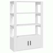Helloshop26 - Buffet bahut commode armoire meuble de rangement organisateur cuisine salle de séjour salon 80 x 30 x 119,5 cm bois 02_0030508 - 300020 Helloshop26 - Buffet bahut commode armoire meuble de rangement organisateur cuisine salle de séjour salon 80 x 30 x 119,5 cm bois 02_0030508 - 300020