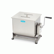 Mélangeur à viande manuel  ECO 40 L - 35 kg -  cuve basculante - axe unique