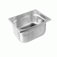METRO PROFESSIONAL Récipients GN 1/2, acier inoxydable 14/1, 100 mm, perforés - argenté Acier inoxydable 14/1 454752 METRO PROFESSIONAL Récipients GN 1/2, acier inoxydable 14/1, 100 mm, perforés - argenté Acier inoxydable 14/1 454752
