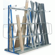 Rayonnage pour stockage vertical des charges longues EPSIVOL vertical