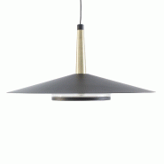 Suspension Led  1 point lumineux - Mantra - Orion - noir métal 127305