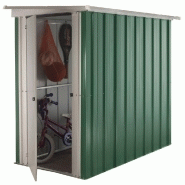 Abri métal 54gpe - s.H.T. 1,90 m² - h. 174cm - vert