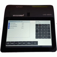 Caisse enregistreuse tactile mobile et autonome, idéal pour les marchés, corners, salons et taxis Caisse enregistreuse tactile mobile et autonome, idéal pour les marchés, corners, salons et taxis