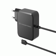 Chargeur USB-PD GaN 100W Conceptronic OZUL05BE, câble USB-C intégré - OZUL05BE