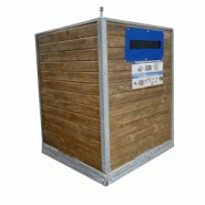Colonne aérienne d'apport volontaire 4m3 kinshofer bois sylvio - bleu 0727156534554 Colonne aérienne d'apport volontaire 4m3 kinshofer bois sylvio - bleu 0727156534554
