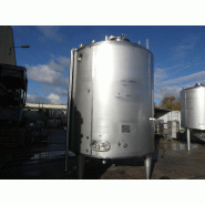 Cuve Goavec 10000 L - CUV427 avec Boule de Lavage et Isolation Inox 304L