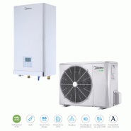 Ensemble Pompe à chaleur Air / Eau - M-THERMUR A 10 10kW - Midea - MIDMTHERMUR10_0