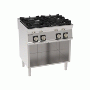 Fourneau 4 feux gaz sur placard ouvert Référence: PCG8FSG7 Fourneau 4 feux gaz sur placard ouvert Référence: PCG8FSG7