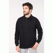 French rib - polo côtelé manches longues - 100% coton - Réf: K221 - Kariban French rib - polo côtelé manches longues - 100% coton - Réf: K221 - Kariban