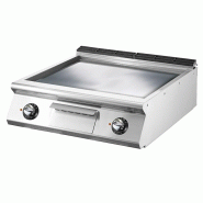 Fry-top électrique, top, plaque lisse 800x730x250 mm - VIRTUS - 4068875005298