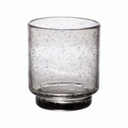 Gobelet à talon Artisan Bullé 25 cl gris x6 - Rond Verre Table Passion - gris verre 3106233020741 Gobelet à talon Artisan Bullé 25 cl gris x6 - Rond Verre Table Passion - gris verre 3106233020741