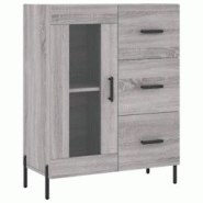 Helloshop26 - Buffet bahut commode armoire meuble de rangement organisateur cuisine salle de séjour salon sonoma 69,5 x 34 x 90 cm 02_0036461 - 30002 Helloshop26 - Buffet bahut commode armoire meuble de rangement organisateur cuisine salle de séjour salon sonoma 69,5 x 34 x 90 cm 02_0036461 - 30002