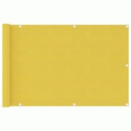 Helloshop26 - Écran de balcon brise pare vue protection confidentialité 90 x 400 cm PEHD jaune 02_0010201 - 3000548347763 Helloshop26 - Écran de balcon brise pare vue protection confidentialité 90 x 400 cm PEHD jaune 02_0010201 - 3000548347763