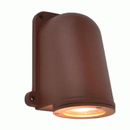 Lumisky Applique murale d'extérieur sur secteur corten ANCOR GU10 H14,6cm Aluminium Matt Brown - 3666162013929 Lumisky Applique murale d'extérieur sur secteur corten ANCOR GU10 H14,6cm Aluminium Matt Brown - 3666162013929