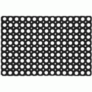 Paillasson à trous en caoutchouc 60 x 40 cm Esschert Design - noir 8714982201820 Paillasson à trous en caoutchouc 60 x 40 cm Esschert Design - noir 8714982201820