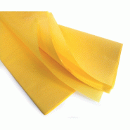 Papier de soie jaune 17g/m² 50x75cm - par 240 feuilles